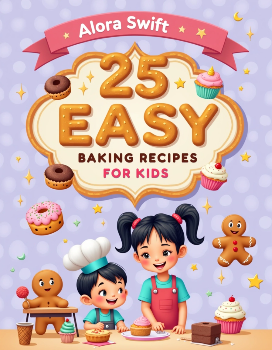 25 Easy Baking Recipes For Kids cover