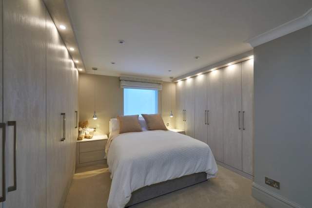Fitted bedroom furniture
