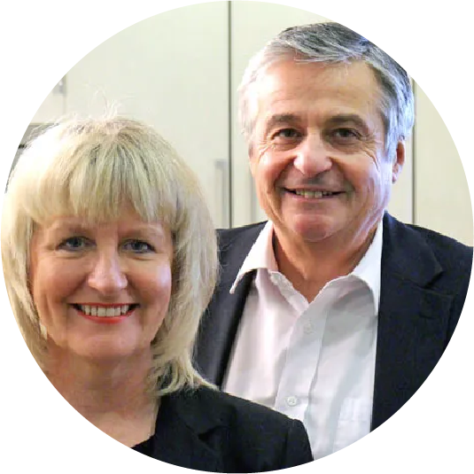 Mike & Alison, Directors of Bluebell Fitted Furniture