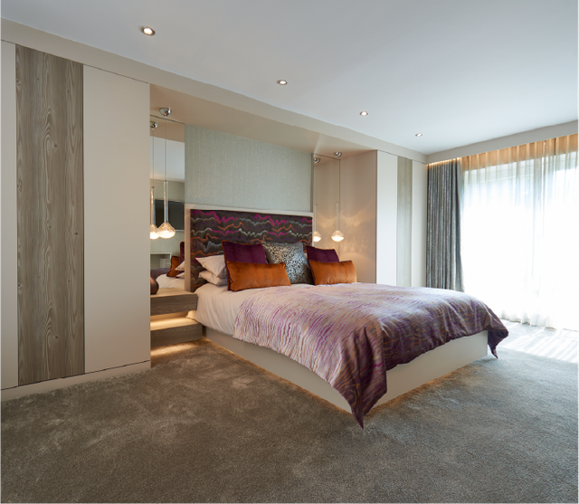 Fitted bedroom furniture