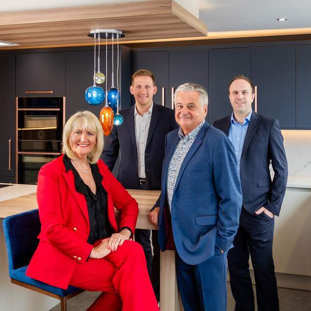 Founders of Bluebell, Mike & Alison with Directors, James & Stephen
