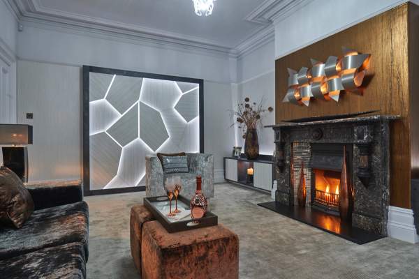 Snug with bespoke media unit
