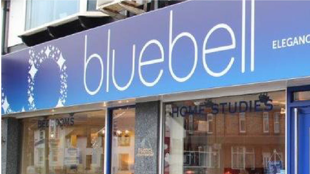 Bluebell kitchen showroom in Cheshire