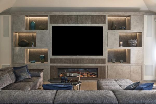 Entertainment room detail