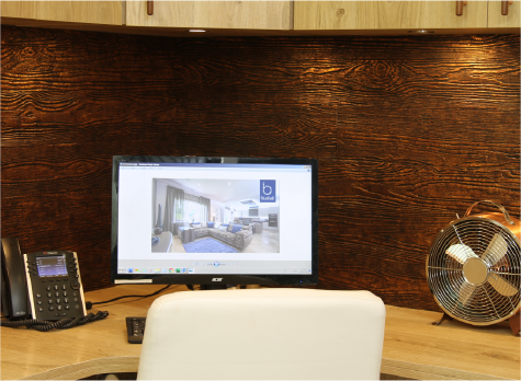 Fitted office furniture