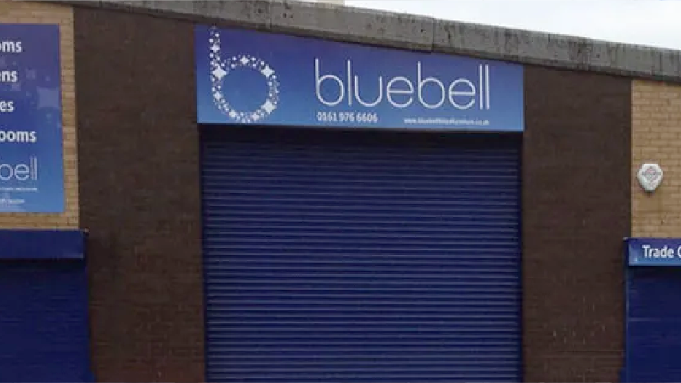 Bluebell factory in Altrincham