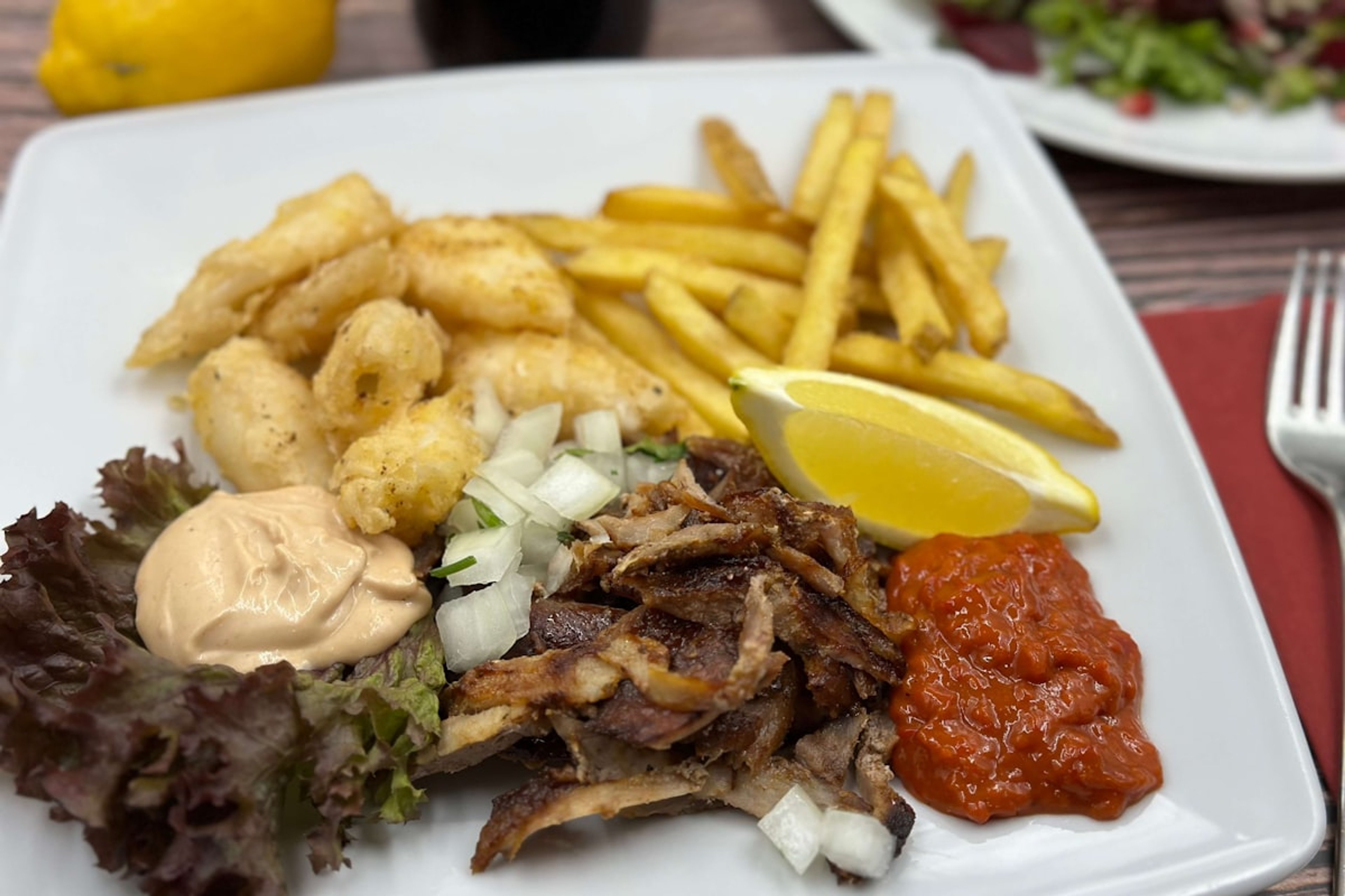 Fresh gulf seafood caught daily