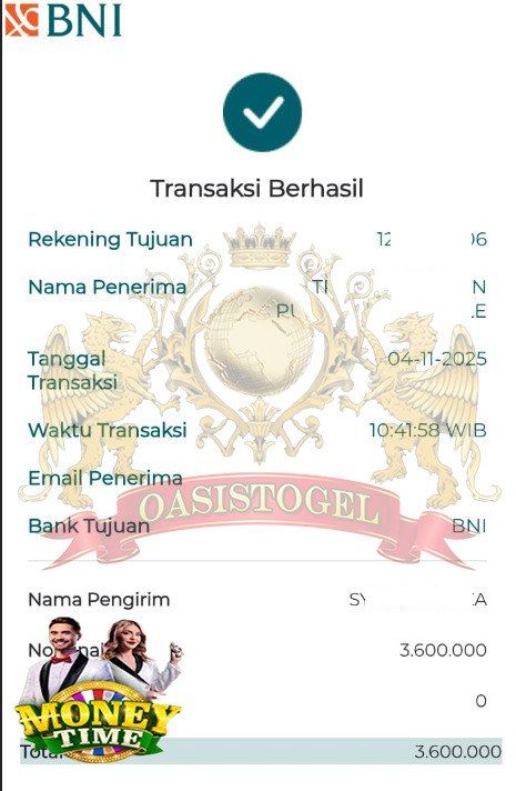 BUKTI JACKPOT OASISTOGEL