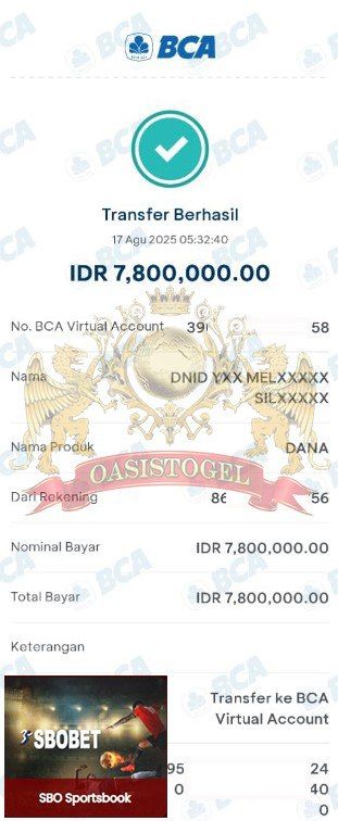BUKTI JACKPOT OASISTOGEL
