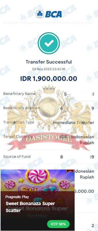 BUKTI JACKPOT OASISTOGEL