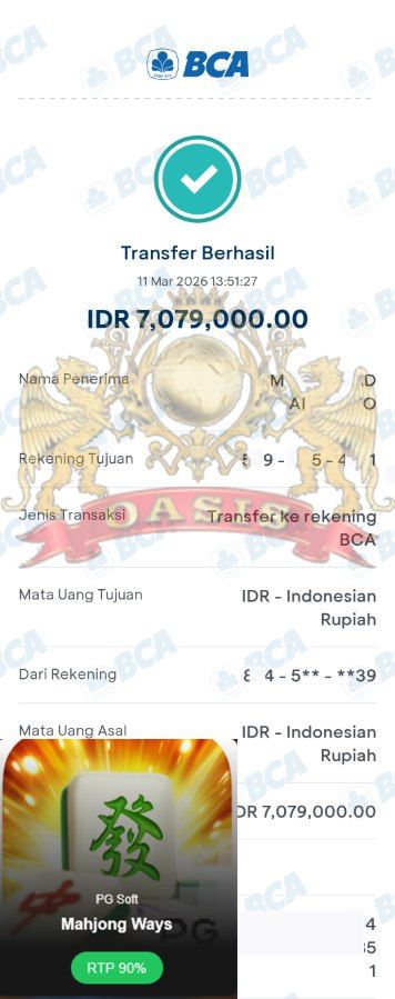 BUKTI JACKPOT OASISTOGEL