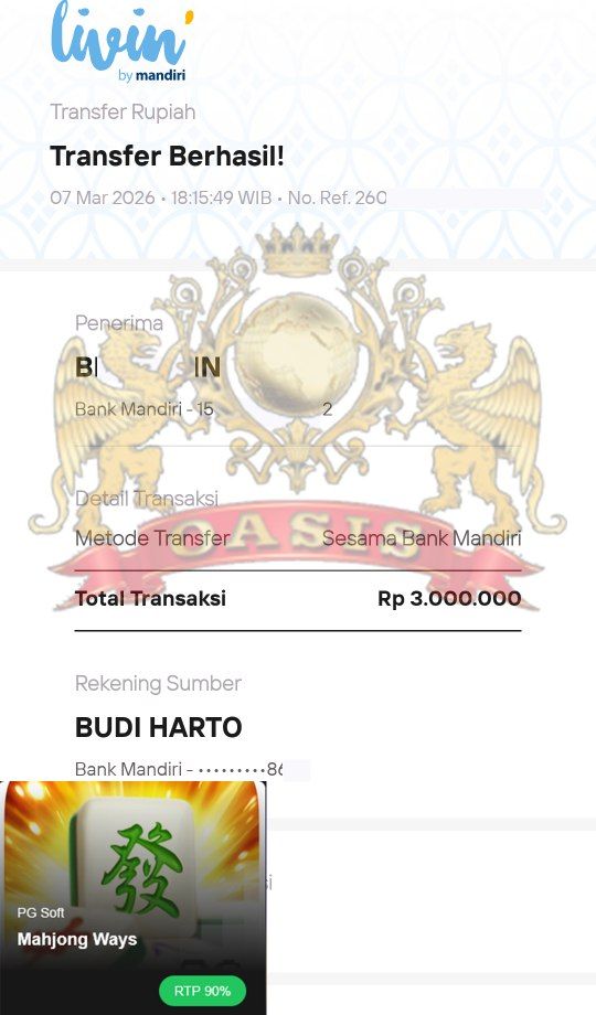 BUKTI JACKPOT OASISTOGEL