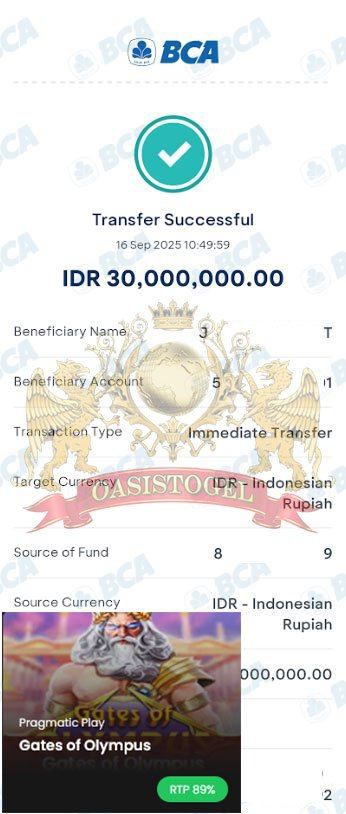BUKTI JACKPOT OASISTOGEL