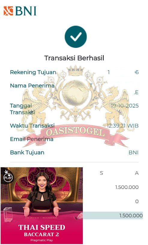 BUKTI JACKPOT OASISTOGEL