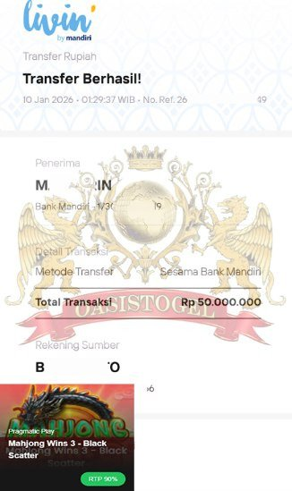 BUKTI JACKPOT OASISTOGEL