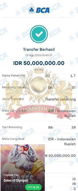 BUKTI JACKPOT OASISTOGEL