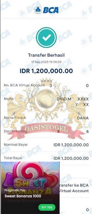 BUKTI JACKPOT OASISTOGEL