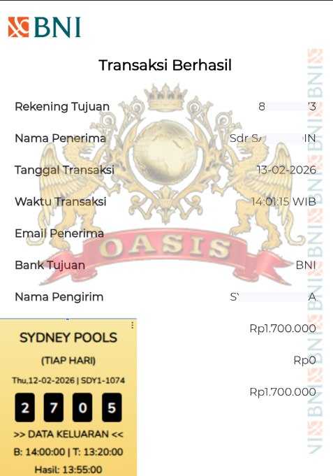 BUKTI JACKPOT OASISTOGEL