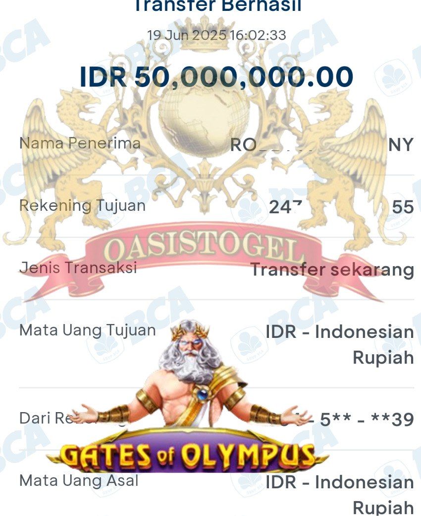 BUKTI JACKPOT OASISTOGEL