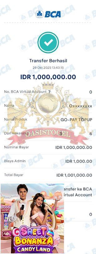 BUKTI JACKPOT OASISTOGEL