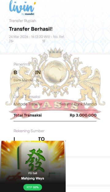 BUKTI JACKPOT OASISTOGEL