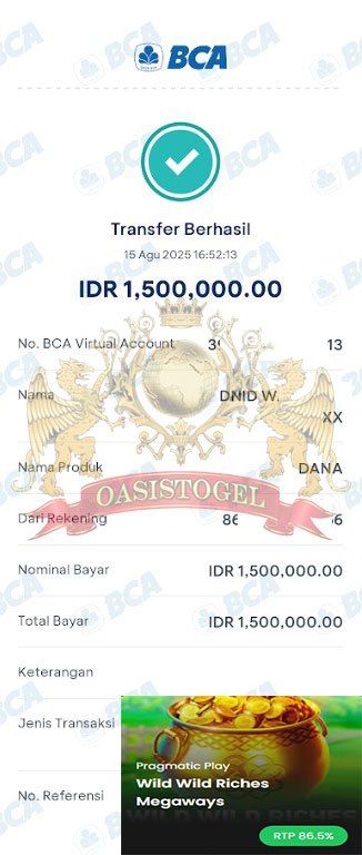 BUKTI JACKPOT OASISTOGEL