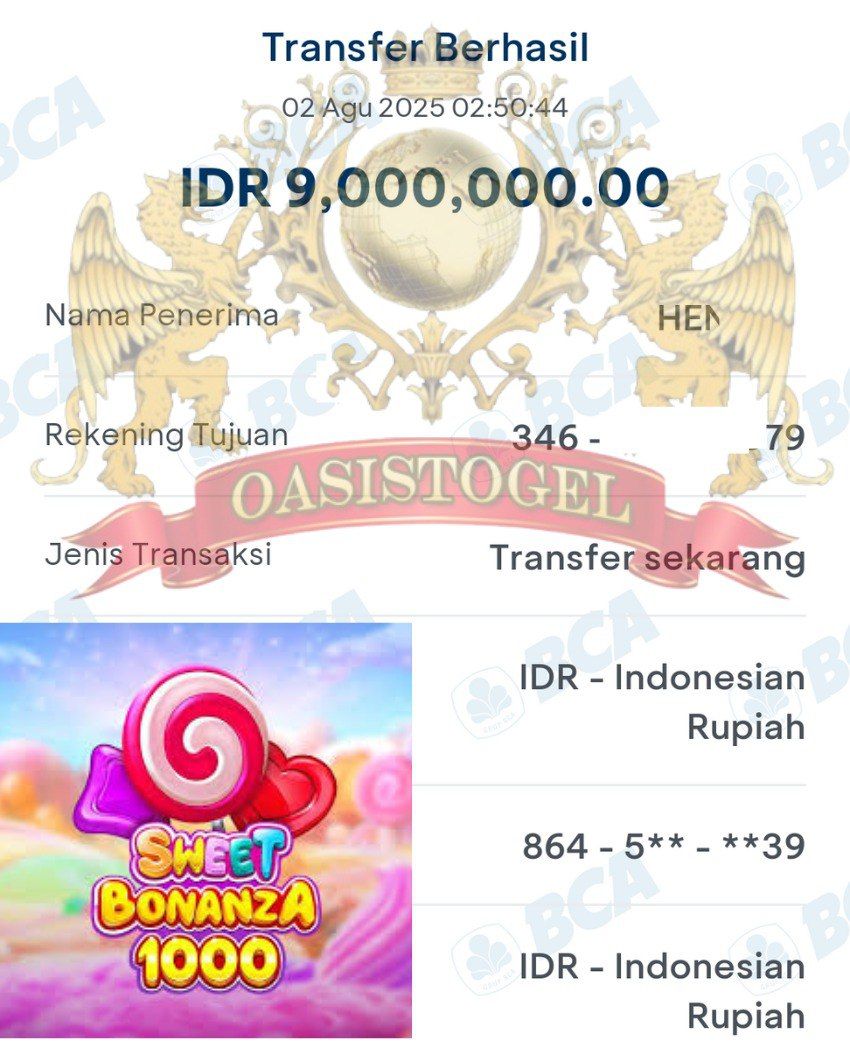 BUKTI JACKPOT OASISTOGEL