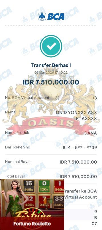 BUKTI JACKPOT OASISTOGEL