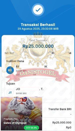 BUKTI JACKPOT OASISTOGEL