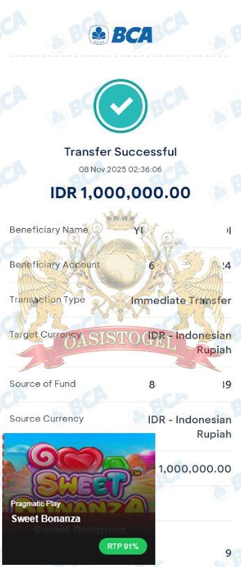 BUKTI JACKPOT OASISTOGEL