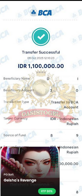 BUKTI JACKPOT OASISTOGEL