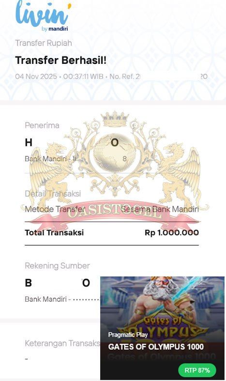 BUKTI JACKPOT OASISTOGEL