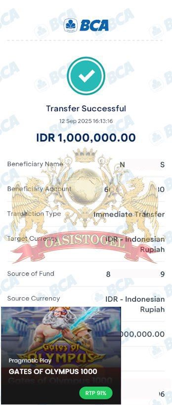 BUKTI JACKPOT OASISTOGEL