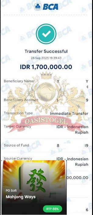 BUKTI JACKPOT OASISTOGEL