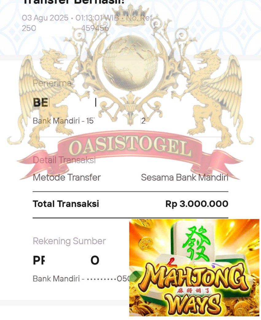 BUKTI JACKPOT OASISTOGEL