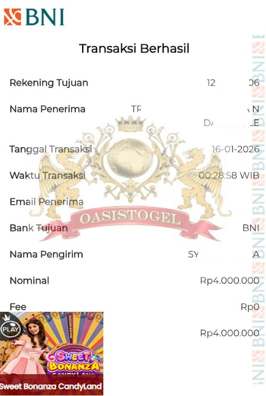 BUKTI JACKPOT OASISTOGEL