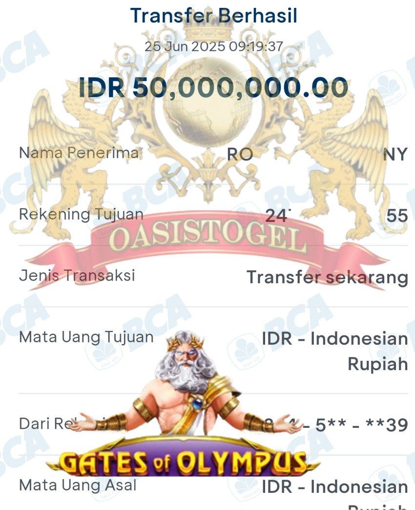 BUKTI JACKPOT OASISTOGEL