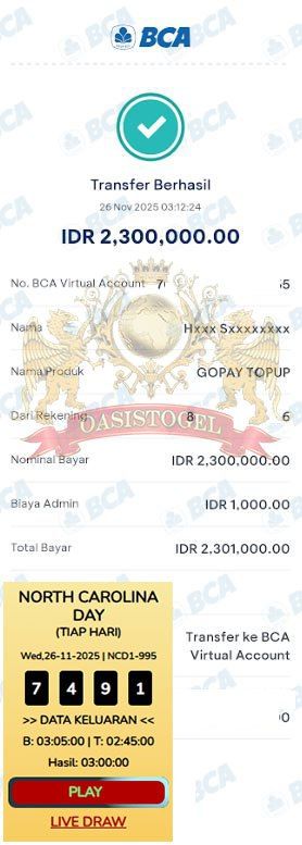 BUKTI JACKPOT OASISTOGEL