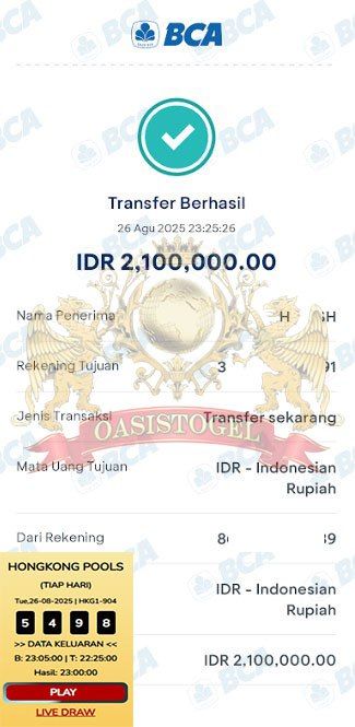 BUKTI JACKPOT OASISTOGEL