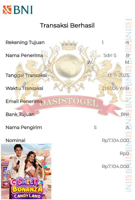 BUKTI JACKPOT OASISTOGEL