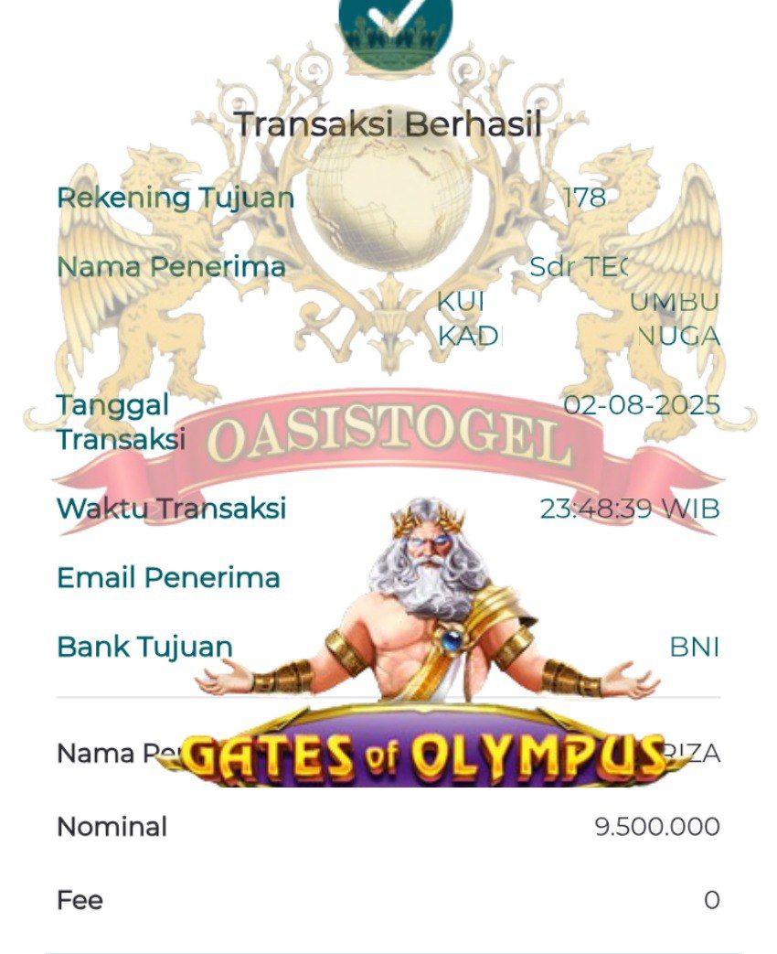 BUKTI JACKPOT OASISTOGEL