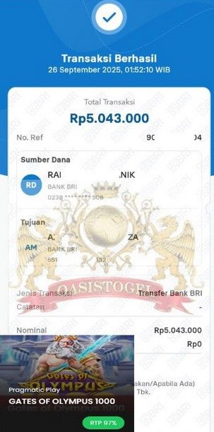 BUKTI JACKPOT OASISTOGEL