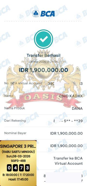 BUKTI JACKPOT OASISTOGEL