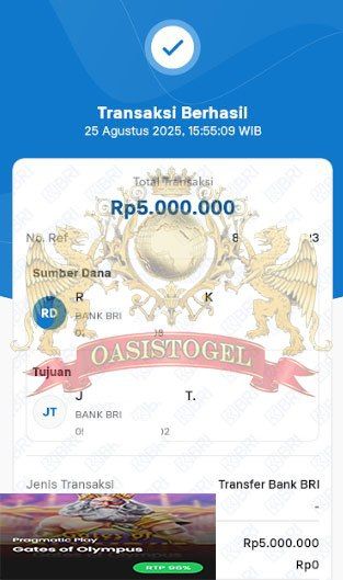 BUKTI JACKPOT OASISTOGEL