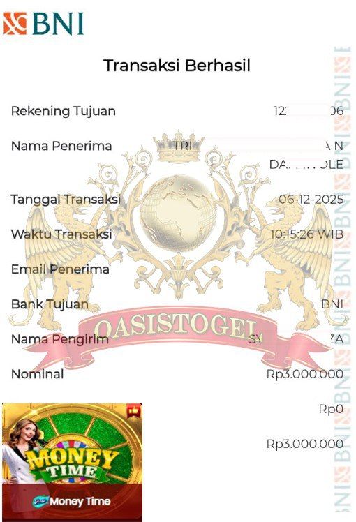 BUKTI JACKPOT OASISTOGEL