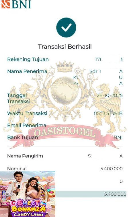 BUKTI JACKPOT OASISTOGEL