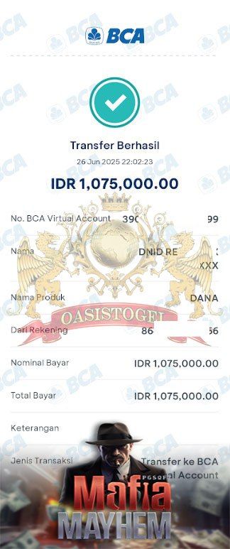 BUKTI JACKPOT OASISTOGEL