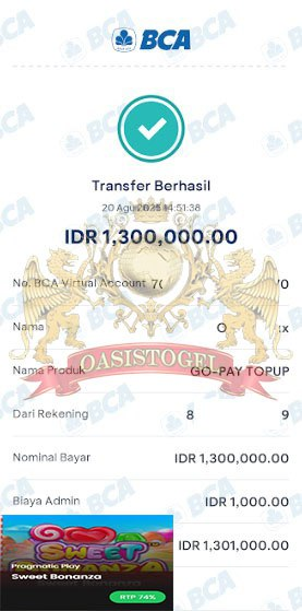 BUKTI JACKPOT OASISTOGEL