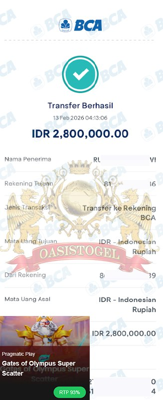 BUKTI JACKPOT OASISTOGEL