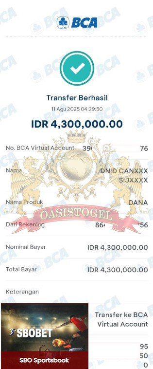 BUKTI JACKPOT OASISTOGEL